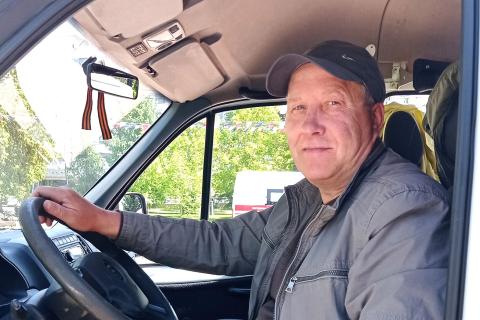 водитель А.Ю. Горохов